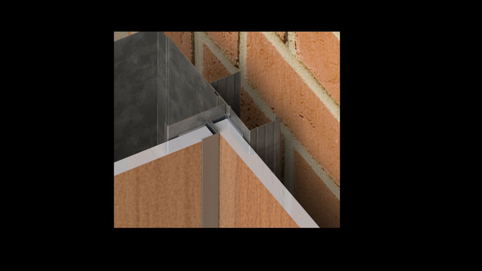 3D панелі з текстурою цегли